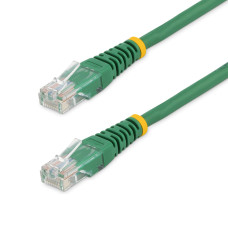StarTech.com Cat5e Patch Cable with Molded RJ45 Connectors - 1 ft. - Green