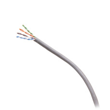C2G 1000ft (304.8m) TAA-Compliant Cat6 Bulk Unshielded (UTP) Ethernet Network Cable with Solid Conductors-Plenum CMP-Rated - Gray