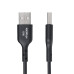 StarTech.com 3ft (91cm) USB-A to USB-C Charging Cable, Charge & Sync, 3A, USB 2.0, TPE Jacket - Black USB Charging Cord