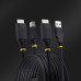 StarTech.com 10ft (3m) HDMI and USB 5Gbps KVM Cable, 4K 60Hz, HDMI 2.0 and USB Combo Cable for KVM Switches