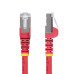 StarTech.com 1ft Red CAT6a Ethernet Cable, Snagless RJ45, 10GbE, 100W PoE++, S/FTP, LSZH, 27AWG Pure Bare Copper Wire, 500MHz, Shielded Network Patch Cord w/Strain Reliefs, Fluke Tested/ETL Verified