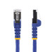 StarTech.com 10ft Blue CAT8 Ethernet Cable, Snagless RJ45, 25G/40G, 2000MHz, 100W PoE++, S/FTP, 26AWG Pure Bare Copper Wire, LSZH, Shielded Network Patch Cord w/Strain Reliefs, Fluke Channel Tested