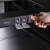 StarTech.com 8-Outlet Horizontal Rack Mount PDU, 1U Power Strip, Individual Outlet On/Off Switches with Covers, 15A Circuit Breaker, 8ft/2.4m Cord, NEMA 5-15P/R