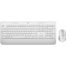 Logitech Signature MK650 Combo For Business keyboard Mouse included RF Wireless + Bluetooth QWERTY US English White