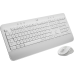 Logitech Signature MK650 Combo For Business keyboard Mouse included RF Wireless + Bluetooth QWERTY US English White