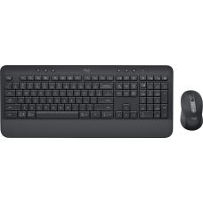 Logitech Signature MK650 Combo For Business keyboard Mouse included RF Wireless + Bluetooth QWERTY US English Graphite
