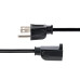 StarTech.com 15ft (4.5m) Heavy Duty Extension Cord, NEMA 5-15R to NEMA 5-15P Black Extension Cord, 15A 125V, 14AWG, Heavy Gauge Extension Power Cable, NEMA 5-15R to NEMA 5-15P AC Power Cord
