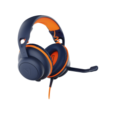 V7 Safe Sound 2 Education Headset - Stereo - Mini-phone (3.5mm) - USB-A - USB-C - Wired - On-ear - Binaural - Circumaural - 1.8 m /6 ft Cable - Inline Controller - Configurable Acoustic Output - Noise Cancelling - Bi-directional Microphone - Adjustable Pa