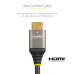 StarTech.com 12ft (4m) HDMI 2.1 Cable 8K - Certified Ultra High Speed HDMI Cable 48Gbps - 8K 60Hz/4K 120Hz HDR10+ eARC - Ultra HD 8K HDMI Cord - Monitor/TV/Display - Flexible TPE Jacket