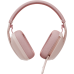 Logitech Zone Vibe 100 Headset Wireless Head-band Calls/Music Bluetooth Rose