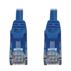 Tripp Lite N261-002-BL Cat6a 10G Snagless Molded UTP Ethernet Cable (RJ45 M/M), PoE, Blue, 2 ft. (0.6 m)