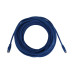 Tripp Lite N261-100-BL Cat6a 10G Snagless Molded UTP Ethernet Cable (RJ45 M/M), PoE, Blue, 100 ft. (30.5 m)