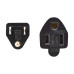 Tripp Lite Power Extension Cord, NEMA 5-15P to NEMA 5-15R - 13A, 120V, 16 AWG, 15 ft. (4.6 m), Black