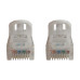 Tripp Lite N261-001-WH Cat6a 10G Snagless Molded UTP Ethernet Cable (RJ45 M/M), PoE, White, 1 ft. (0.3 m)