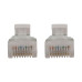 Tripp Lite N261-S05-WH Cat6a 10G Snagless Molded Slim UTP Ethernet Cable (RJ45 M/M), PoE, White, 5 ft. (1.5 m)