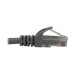 Tripp Lite N261-003-GY Cat6a 10G Snagless Molded UTP Ethernet Cable (RJ45 M/M), PoE, Gray, 3 ft. (0.9 m)