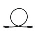 Tripp Lite N261-002-BK Cat6a 10G Snagless Molded UTP Ethernet Cable (RJ45 M/M), PoE, Black, 2 ft. (0.6 m)