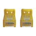 Tripp Lite N261-001-YW Cat6a 10G Snagless Molded UTP Ethernet Cable (RJ45 M/M), PoE, Yellow, 1 ft. (0.3 m)