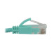 Tripp Lite N261-S05-AQ Cat6a 10G Snagless Molded Slim UTP Ethernet Cable (RJ45 M/M), PoE, Aqua, 5 ft. (1.5 m)
