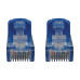 Tripp Lite N261-003-BL Cat6a 10G Snagless Molded UTP Ethernet Cable (RJ45 M/M), PoE, Blue, 3 ft. (0.9 m)