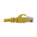Tripp Lite N261-100-YW Cat6a 10G Snagless Molded UTP Ethernet Cable (RJ45 M/M), PoE, Yellow, 100 ft. (30.5 m)