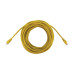 Tripp Lite N261-100-YW Cat6a 10G Snagless Molded UTP Ethernet Cable (RJ45 M/M), PoE, Yellow, 100 ft. (30.5 m)