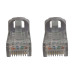Tripp Lite N261-100-GY Cat6a 10G Snagless Molded UTP Ethernet Cable (RJ45 M/M), PoE, Gray, 100 ft. (30.5 m)
