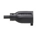 Tripp Lite Power Extension Cord, Right-Angle NEMA 5-15P to NEMA 5-15R - 13A, 120V, 16 AWG, 15 ft. (4.6 m), Black