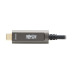Tripp Lite U428F-15M-D321 USB-A to USB-C AOC Cable (M/M) - USB 3.2 Gen 2 Plenum-Rated Fiber Active Optical - Data Only, Backward Compatible, Black, 15 m (49 ft.)