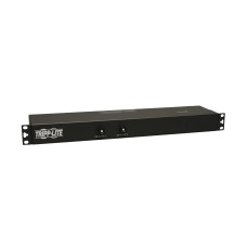 Tripp Lite 2.9kW Single-Phase Basic PDU with ISOBAR Surge Protection, 120V, 3840 Joules, 12 NEMA 5-15/20R Outlets, L5-30P Input, 15 ft. Cord, 1U Rack-Mount, TAA