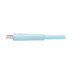 Tripp Lite U038AB-006-S-LB Safe-IT USB-A to USB-C Antibacterial Cable, USB 2.0, Ultra Flexible (M/M), Light Blue, 6 ft. (1.8 m)