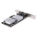 StarTech.com 2-Port 10GbE PCIe Network Adapter Card, Network Card for PCs/Servers, Six-Speed PCIe Ethernet Card with Jumbo Frame Support, NIC/LAN Interface Card, 10GBASE-T and NBASE-T