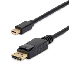 StarTech.com 6ft Mini DisplayPort to DisplayPort 1.2 Cable - 10 Pack - 4Kx2K UHD Mini DisplayPort to DisplayPort Adapter - Mini DP to DP Cable for Monitor - mDP to DP Converter Cord