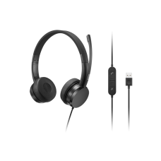 Lenovo 4XD1K18260 headphones/headset Wired Head-band Music/Everyday USB Type-A Black