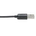 Tripp Lite U236-000-R USB 2.0 Ethernet NIC Adapter - 10/100 Mbps, RJ45, Black
