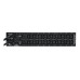 Tripp Lite 5kW Single-Phase ATS/Switched PDU, 208V (16 C13, 2 C19 & 1 L6-30R) 2 L6-30P Input Cords, 2U Rack-Mount