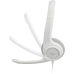 Logitech H390 Headset Wired Head-band Office/Call center USB Type-A White