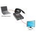 Tripp Lite U244-001-VGA-R USB 2.0 to VGA Dual-Monitor Adapter, 128 MB SDRAM, 1920 x 1080 (1080p) @ 60 Hz