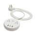 Tripp Lite TLP26PD30WCAM surge protector White 2 AC outlet(s) 120 V 1.83 m
