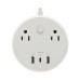 Tripp Lite TLP26PD30WCAM surge protector White 2 AC outlet(s) 120 V 1.83 m