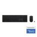 Lenovo 4X31K03931 keyboard Mouse included RF Wireless + Bluetooth US English Black