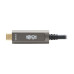 Tripp Lite U420F-10M-D321 USB-C AOC Cable (M/M) - USB 3.2 Gen 2 (10 Gbps) Plenum-Rated Fiber Active Optical Cable - Data Only, Backward Compatible, Black, 10 m (33 ft.)