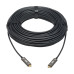 Tripp Lite U420F-30M-V USB-C to USB-C Plenum-Rated Fiber Active Optical Cable (AOC) - 4K 60 Hz, HDR, 4:4:4, M/M, Black, 30 m (98 ft.)