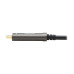Tripp Lite U420F-30M-V USB-C to USB-C Plenum-Rated Fiber Active Optical Cable (AOC) - 4K 60 Hz, HDR, 4:4:4, M/M, Black, 30 m (98 ft.)