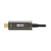 Tripp Lite U420F-30M-V USB-C to USB-C Plenum-Rated Fiber Active Optical Cable (AOC) - 4K 60 Hz, HDR, 4:4:4, M/M, Black, 30 m (98 ft.)