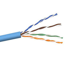 Belkin Cat. 5E Plenum UTP Bulk Cable - 500ft networking cable Blue 150 m