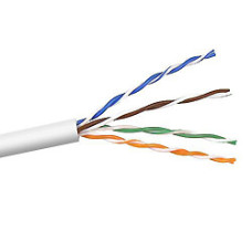 Belkin Cat5e UTP Bulk Cable - 1000ft White networking cable 305 m