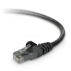 Belkin Cat. 6 Network Patch Cable - 50ft networking cable Black 15.24 m