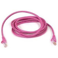 Belkin Cat. 6 UTP Patch Cable 6ft Pink networking cable 1.8 m