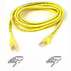 Belkin Cat. 6 Patch Cable 5ft Yellow networking cable 1.5 m